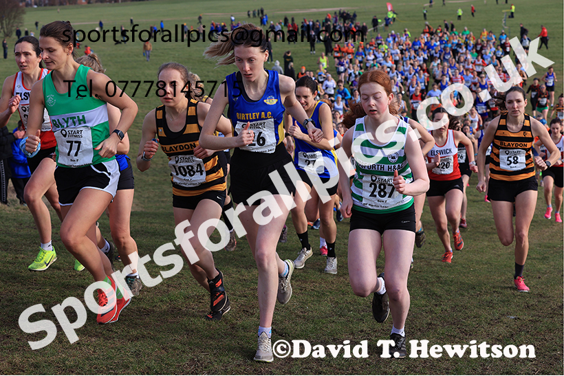 Senior Women, 2025 Start Fitness NEHL Sherman Cup/Divison Shield, Temple Park, South Shields. Photo: David T. Hewitson/Sports for All Pics